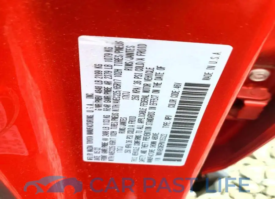 7MMVABCM5PN105322# 12