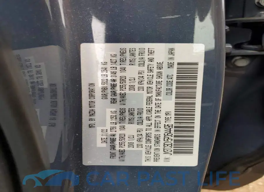 JM3TCBDY5P0644496# 13