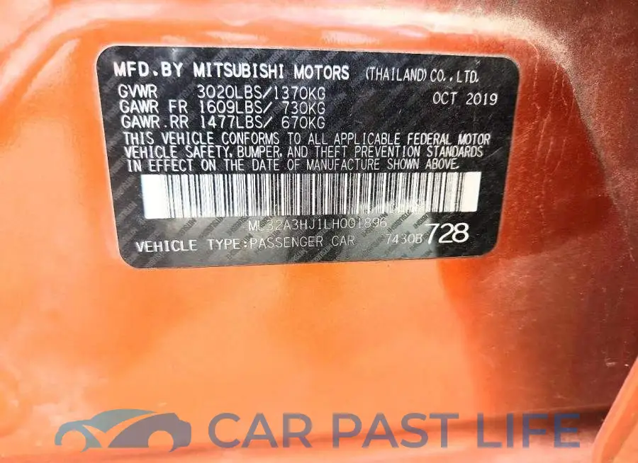 ML32A3HJ1LH001896# 12