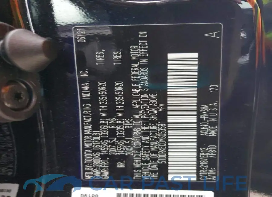 5TDDRKEC0MS053581# 14