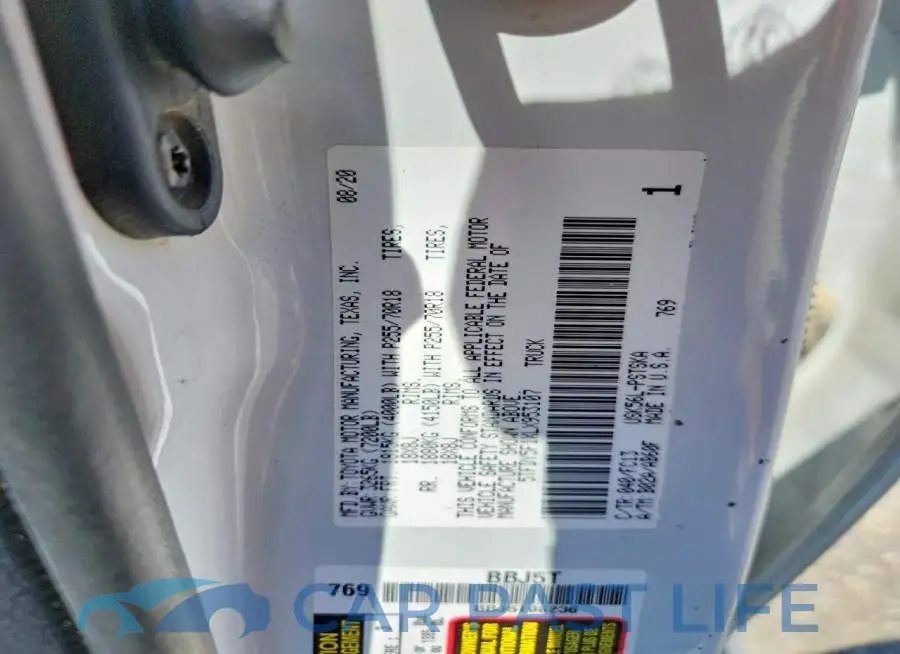 5TFDY5F1XLX953107# 12