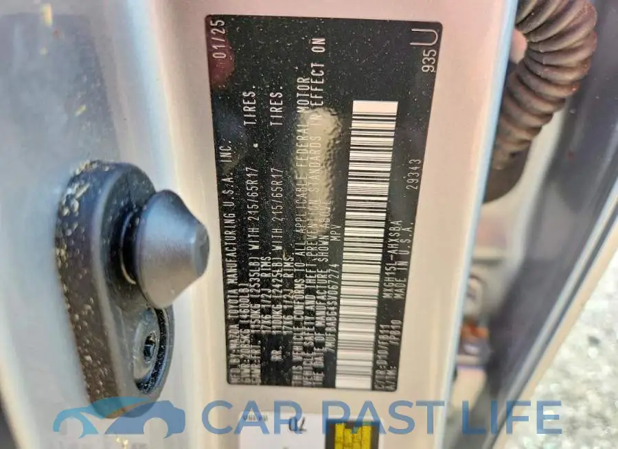 7MUFBABG4SV067274# 13