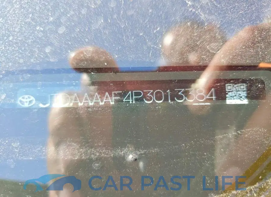 JTDAAAAF4P3013384# 13