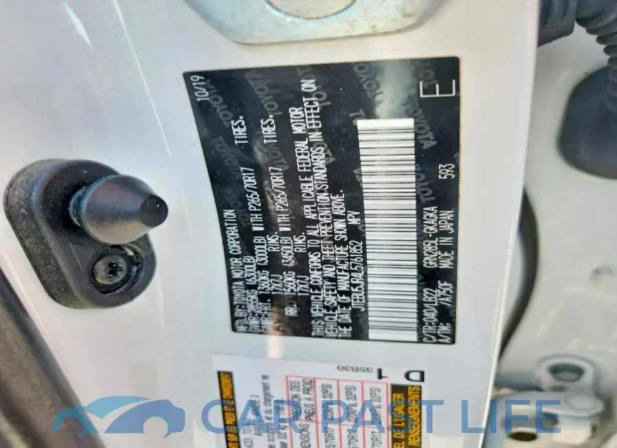 JTEBU5JR4L5761852# 12