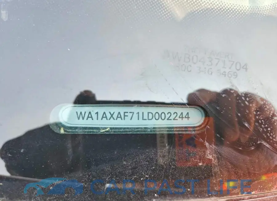 WA1AXAF71LD002244# 13