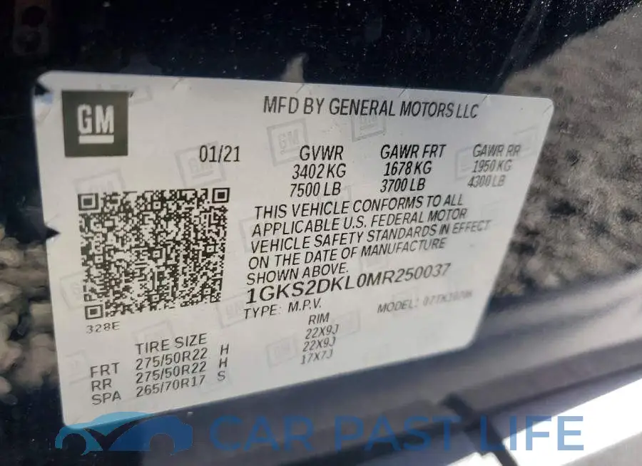 1GKS2DKL0MR250037# 13