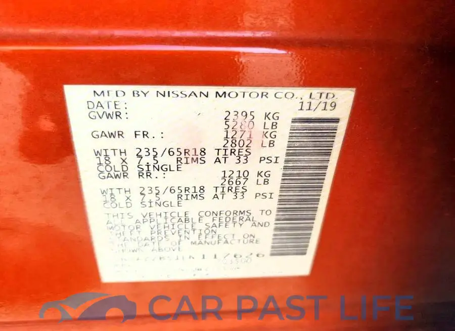 5N1AZ2BS1LN117626# 13