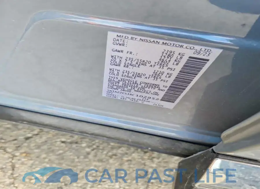 5N1AZ2CS1RC102952# 13