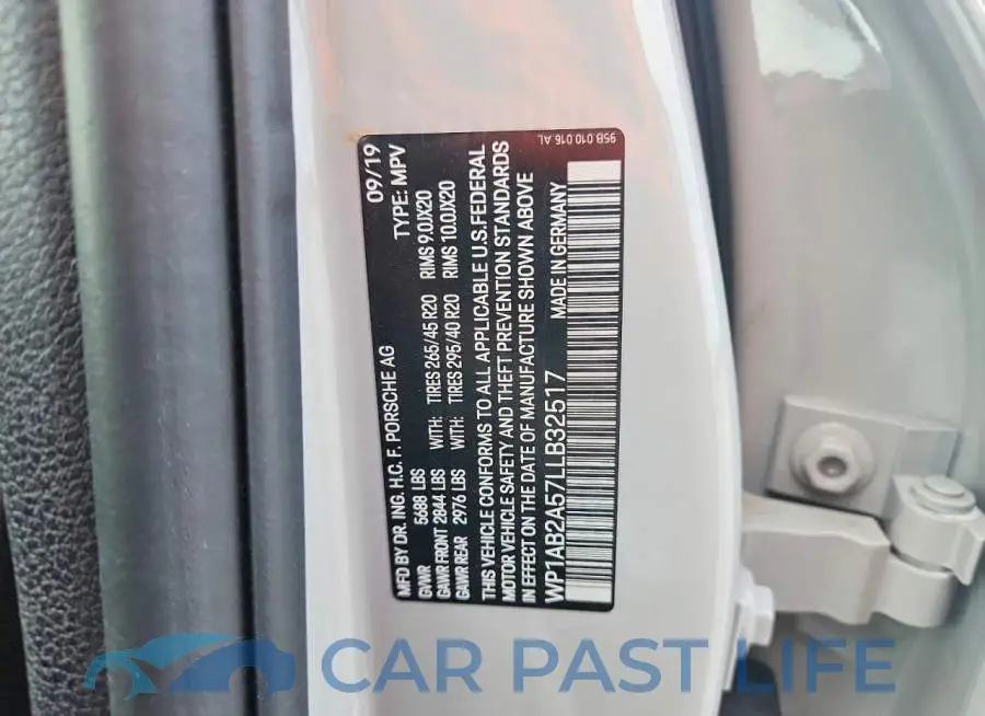 WP1AB2A57LLB32517# 13