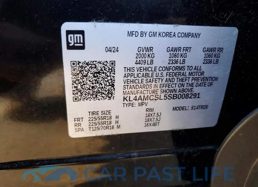 KL4AMCSL5SB008291# 13
