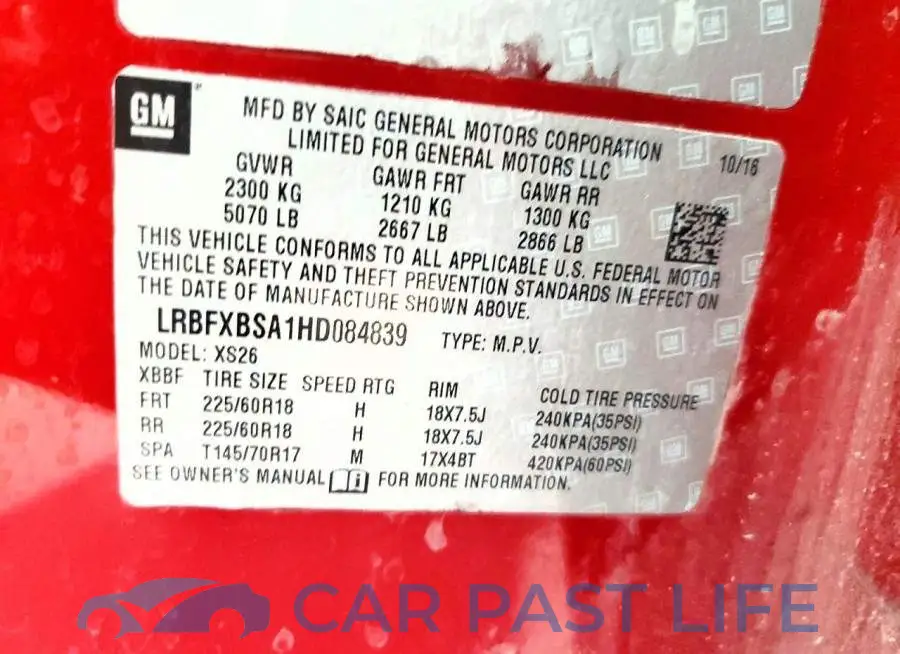LRBFXBSA1HD084839# 14