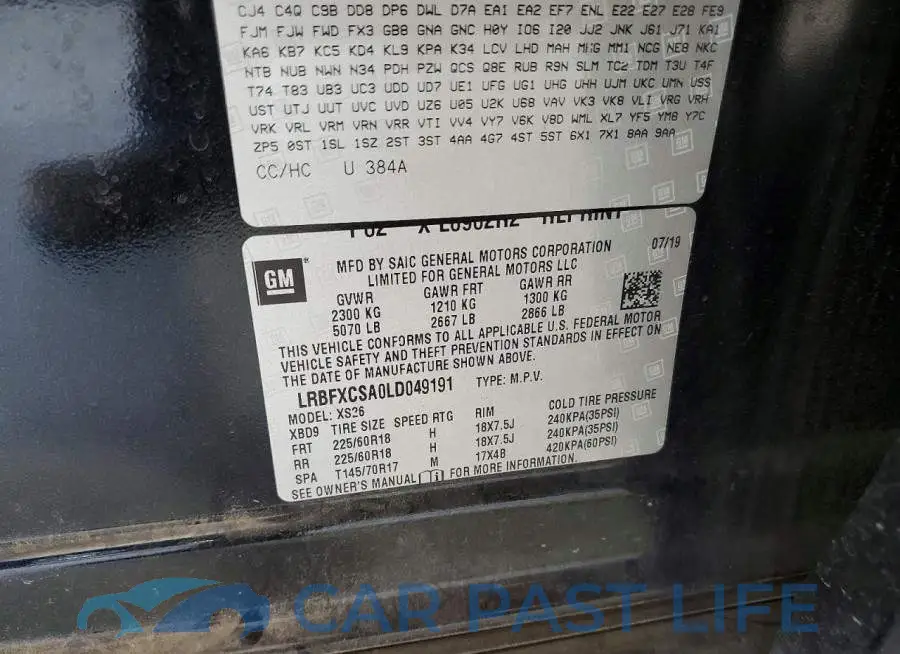 LRBFXCSA0LD049191# 13