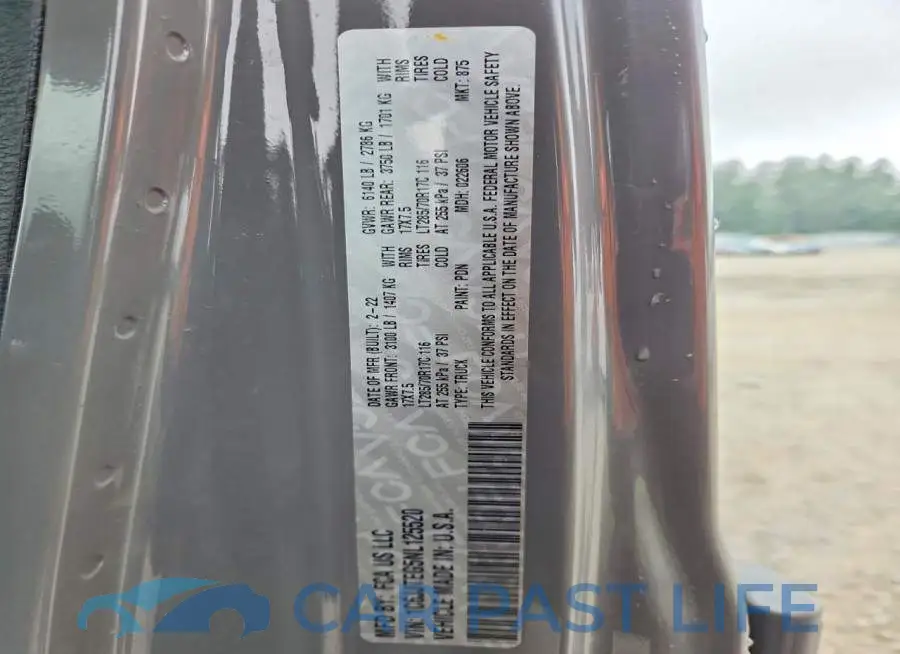 1C6JJTEG5NL125520# 13