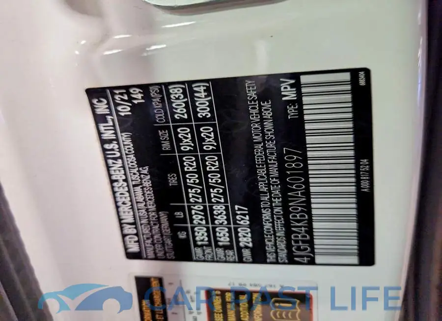 4JGFB4KB9NA601897# 13