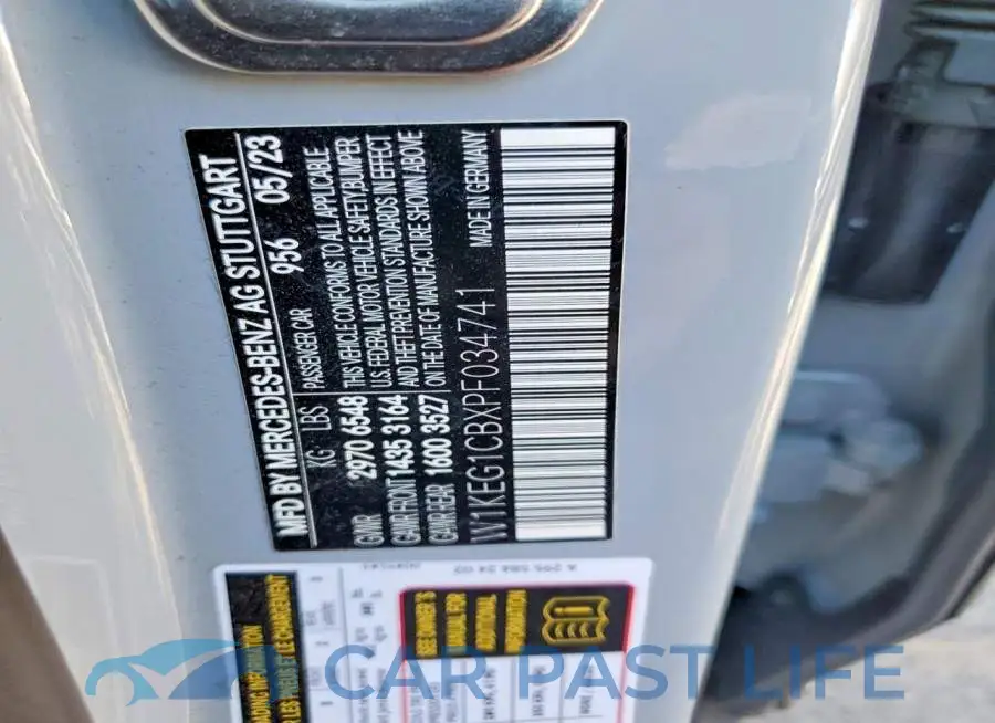W1KEG1CBXPF034741# 12
