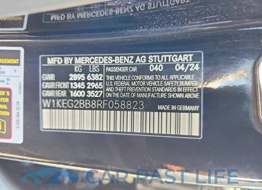 W1KEG2BB8RF058823# 12