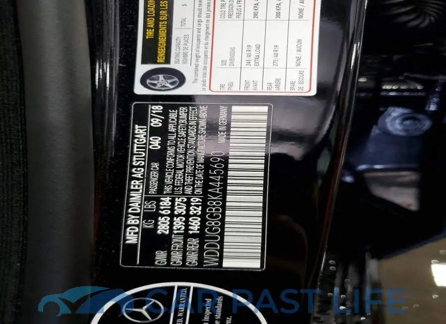 WDDUG8GB8KA445690# 12