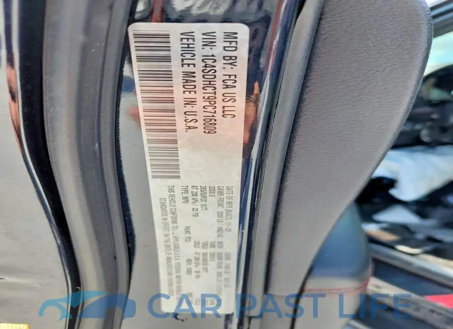 1C4SDHCT9PC716809# 13