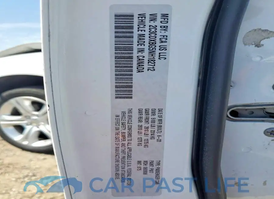 2C3CDXBG5NH182712# 13