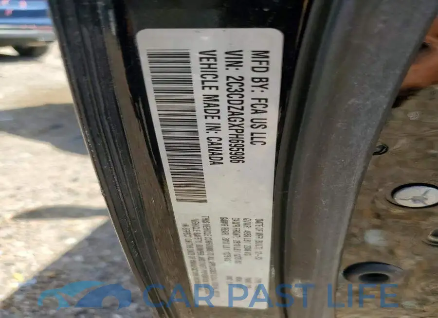 2C3CDZAGXPH695986# 13