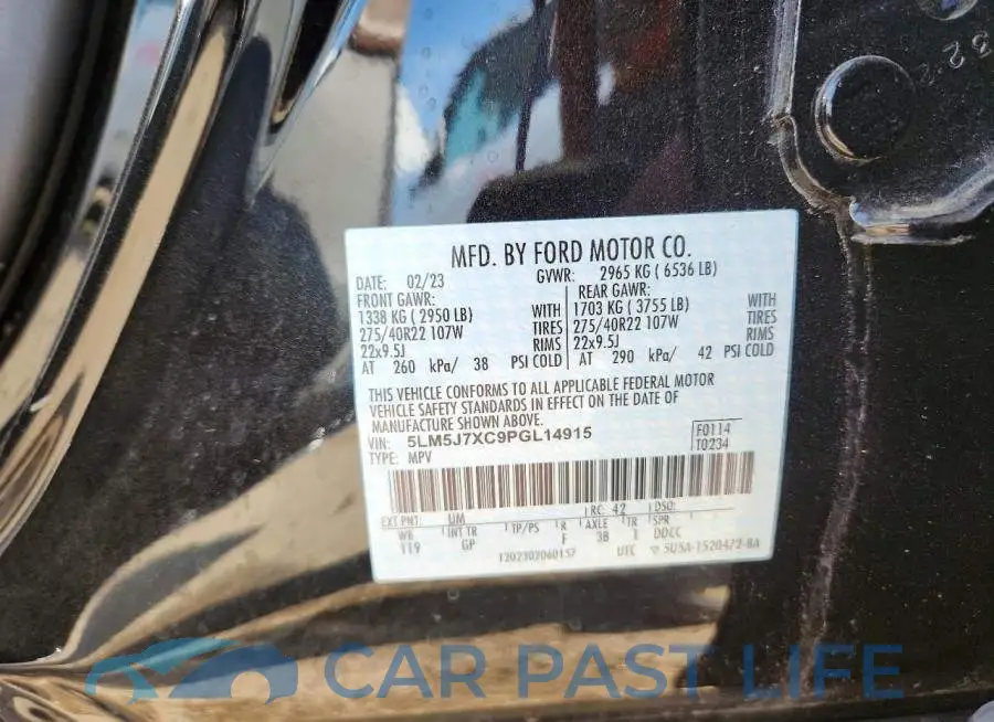 5LM5J7XC9PGL14915# 12