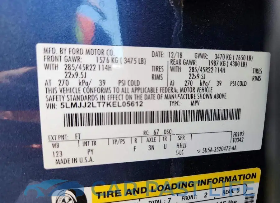 5LMJJ2LT7KEL05612# 13