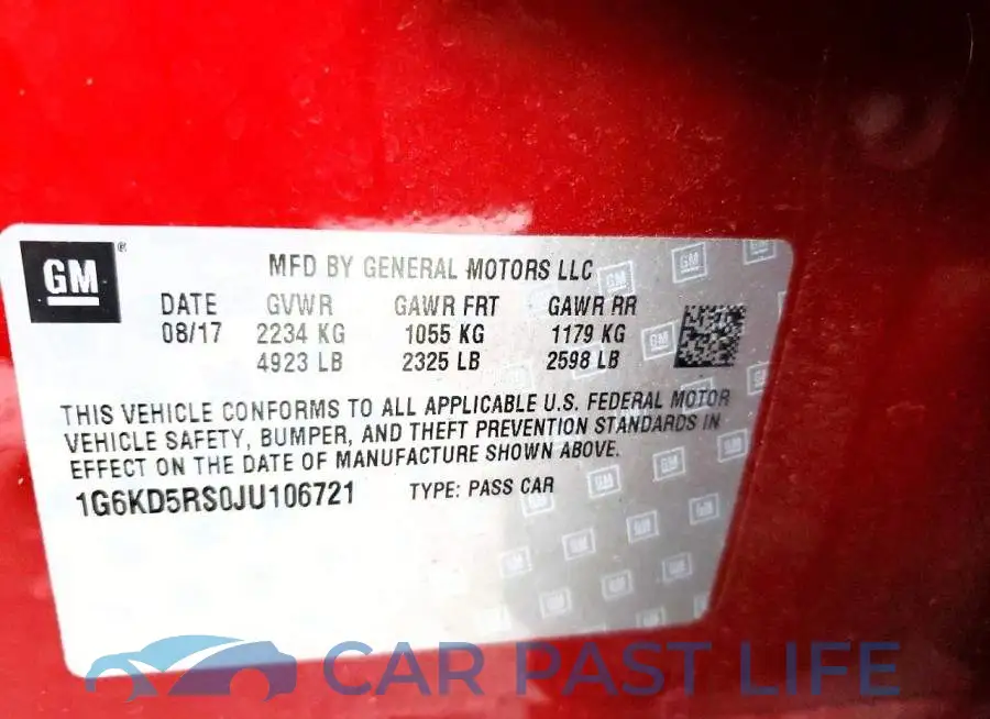 1G6KD5RS0JU106721# 12