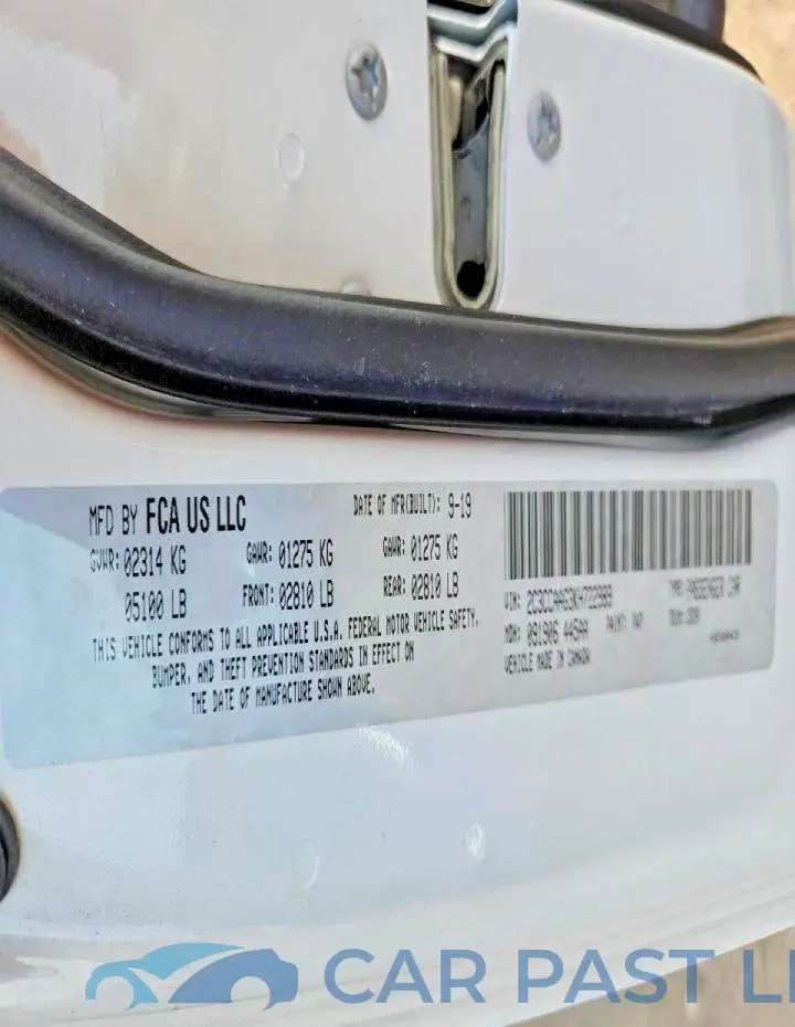 2C3CCAAG3KH722989# 12