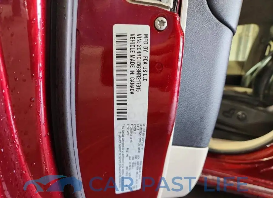 2C4RC1BG9NR217915# 13
