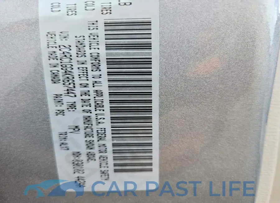 2C4RC1GG4KR657447# 14