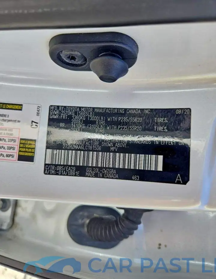 2T2HZMAA6LC181506# 13