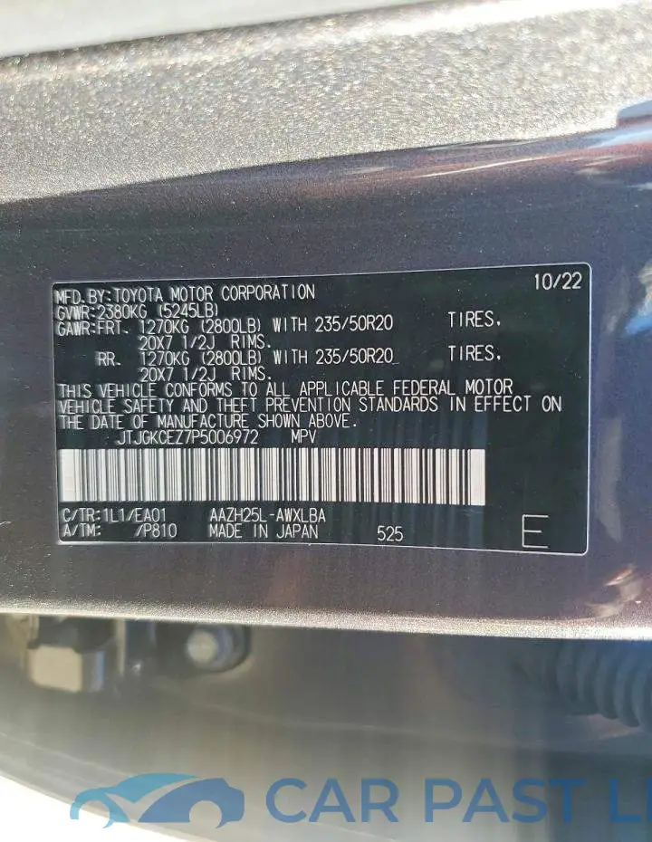 JTJGKCEZ7P5006972# 14