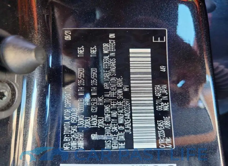 JTJHZKEA4N2023697# 13