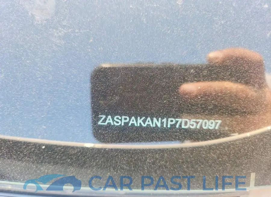 ZASPAKAN1P7D57097# 12