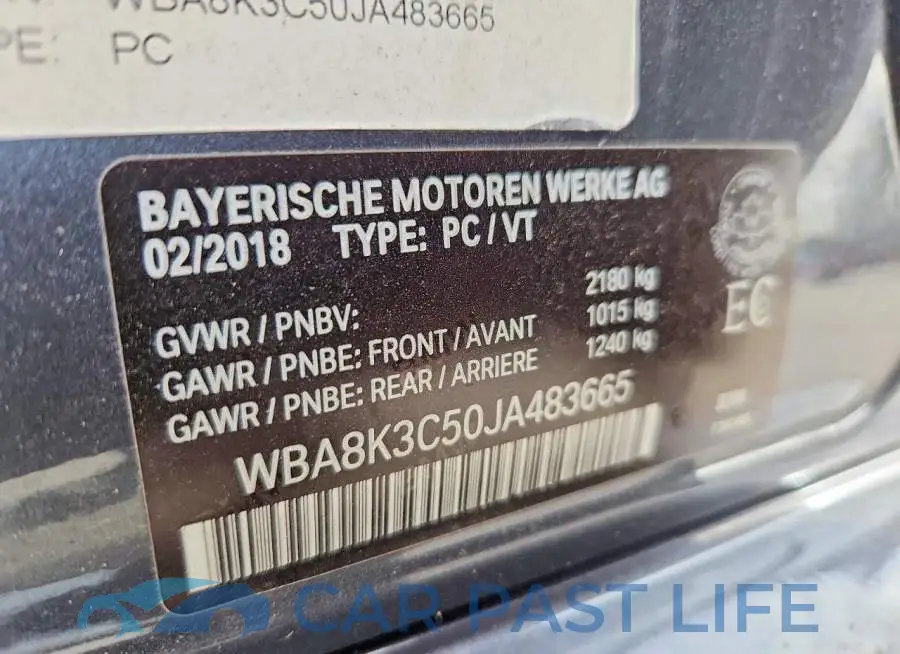 WBA8K3C50JA483665# 13