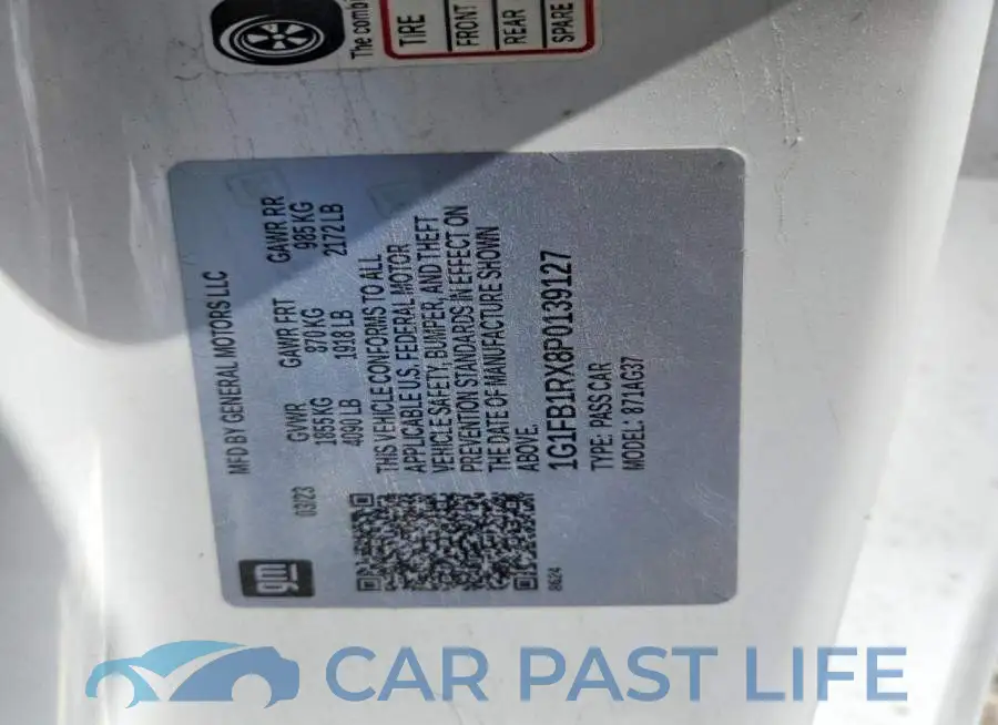 1G1FB1RX8P0139127# 12