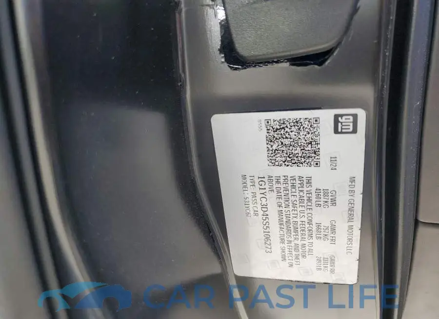 1G1YC3D45S5106273# 13
