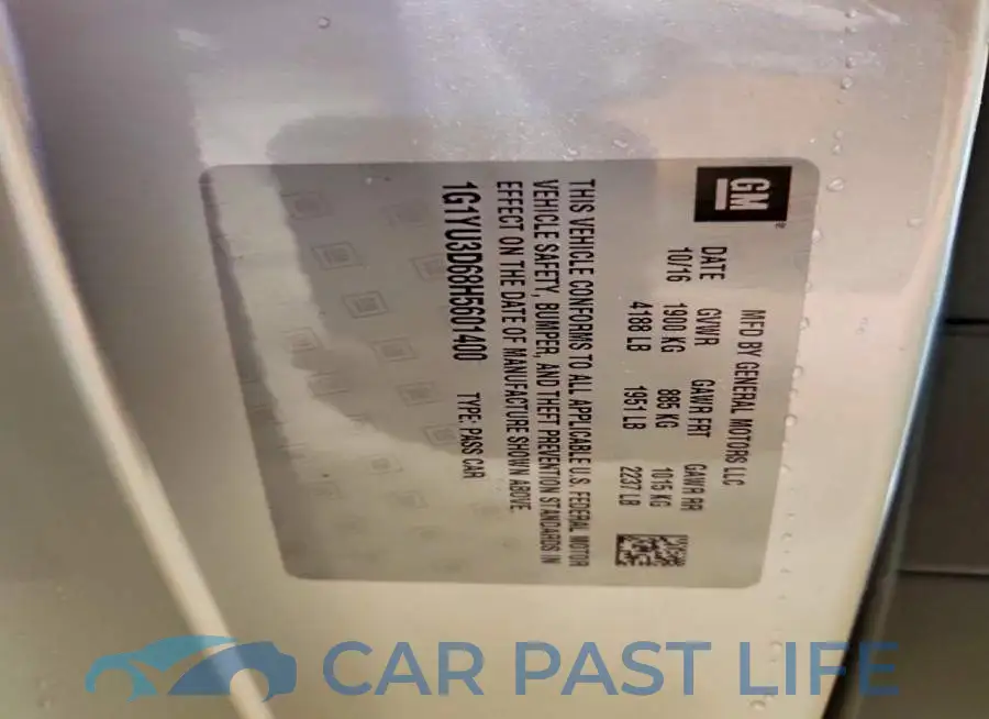 1G1YU3D68H5601400# 13
