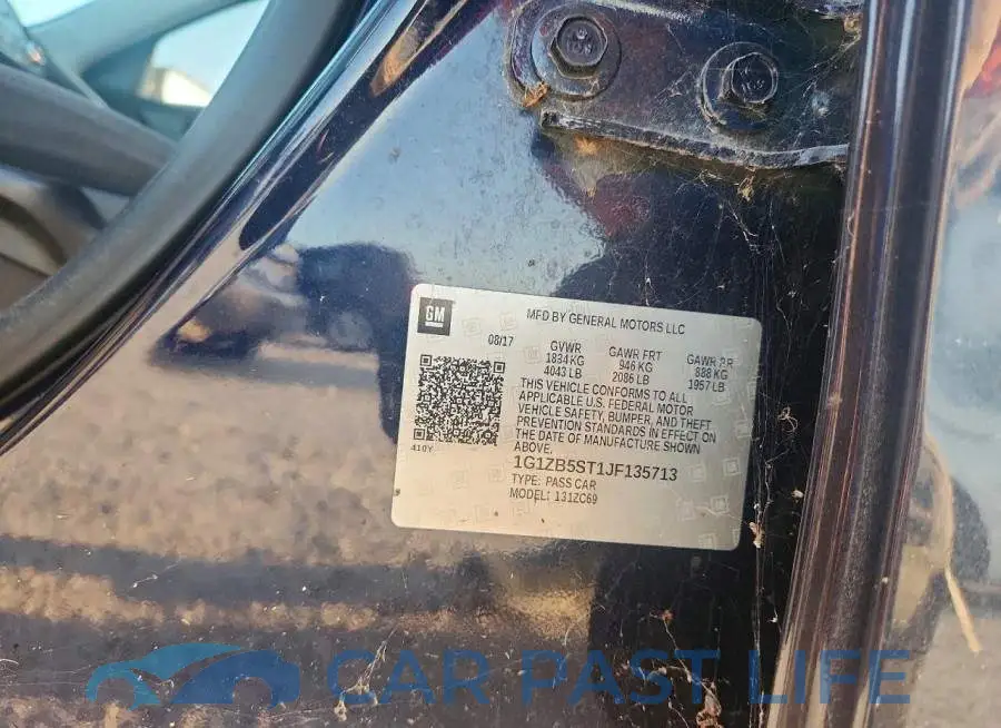 1G1ZB5ST1JF135713# 12
