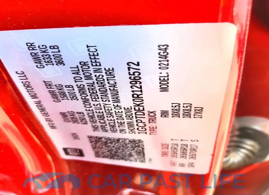 1GCPTDEK0R1296572# 13