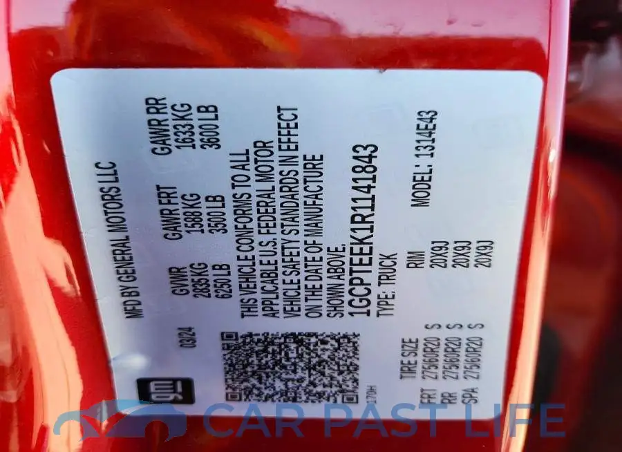 1GCPTEEK1R1141843# 12