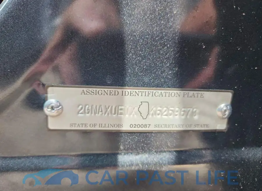 2GNAXUEVXK6259673# 13
