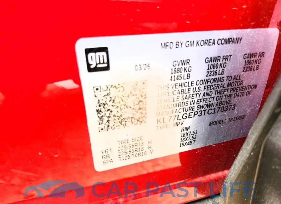 KL77LGEP3TC170373# 13