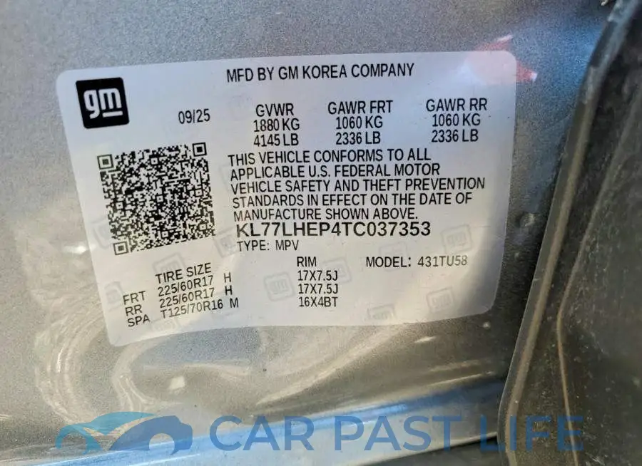 KL77LHEP4TC037353# 13
