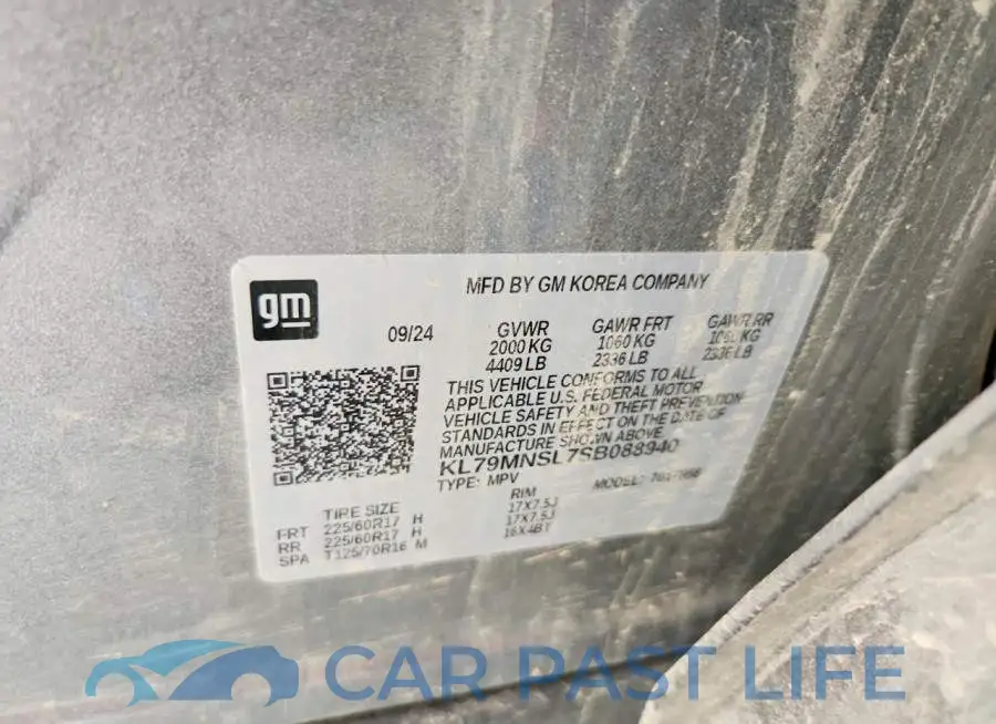 KL79MNSL7SB088940# 13