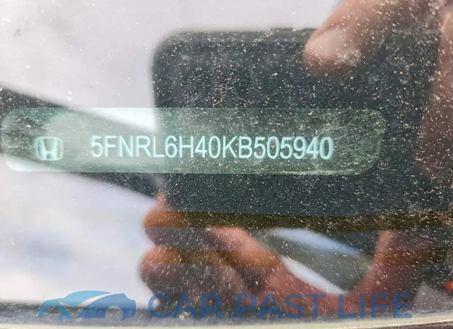 5FNRL6H40KB505940# 13
