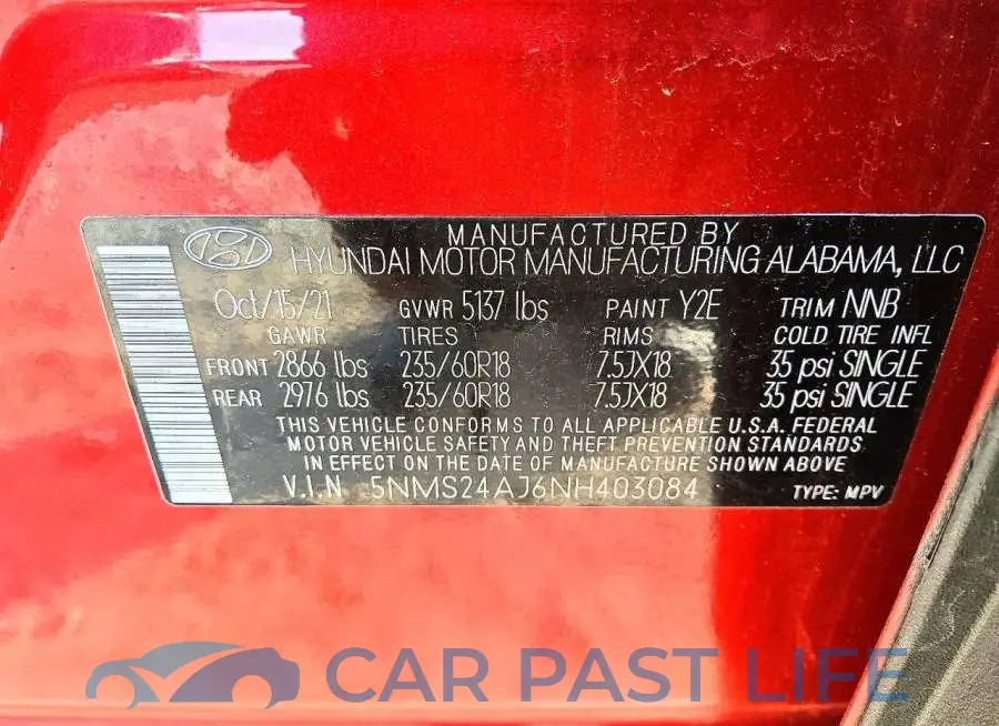 5NMS24AJ6NH403084# 13