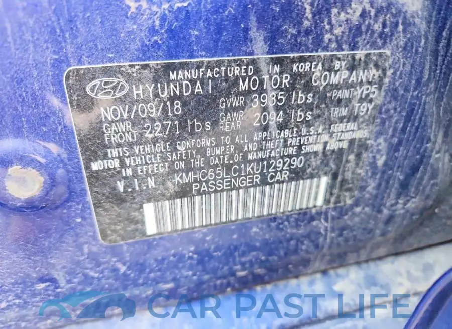 KMHC65LC1KU129290# 12