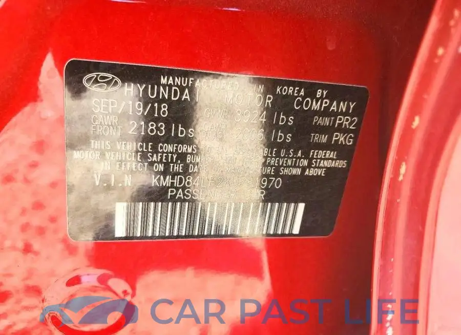 KMHD84LF2KU781970# 12