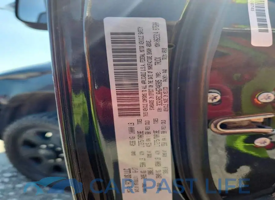 3C6UR5CJ6HG740305# 12